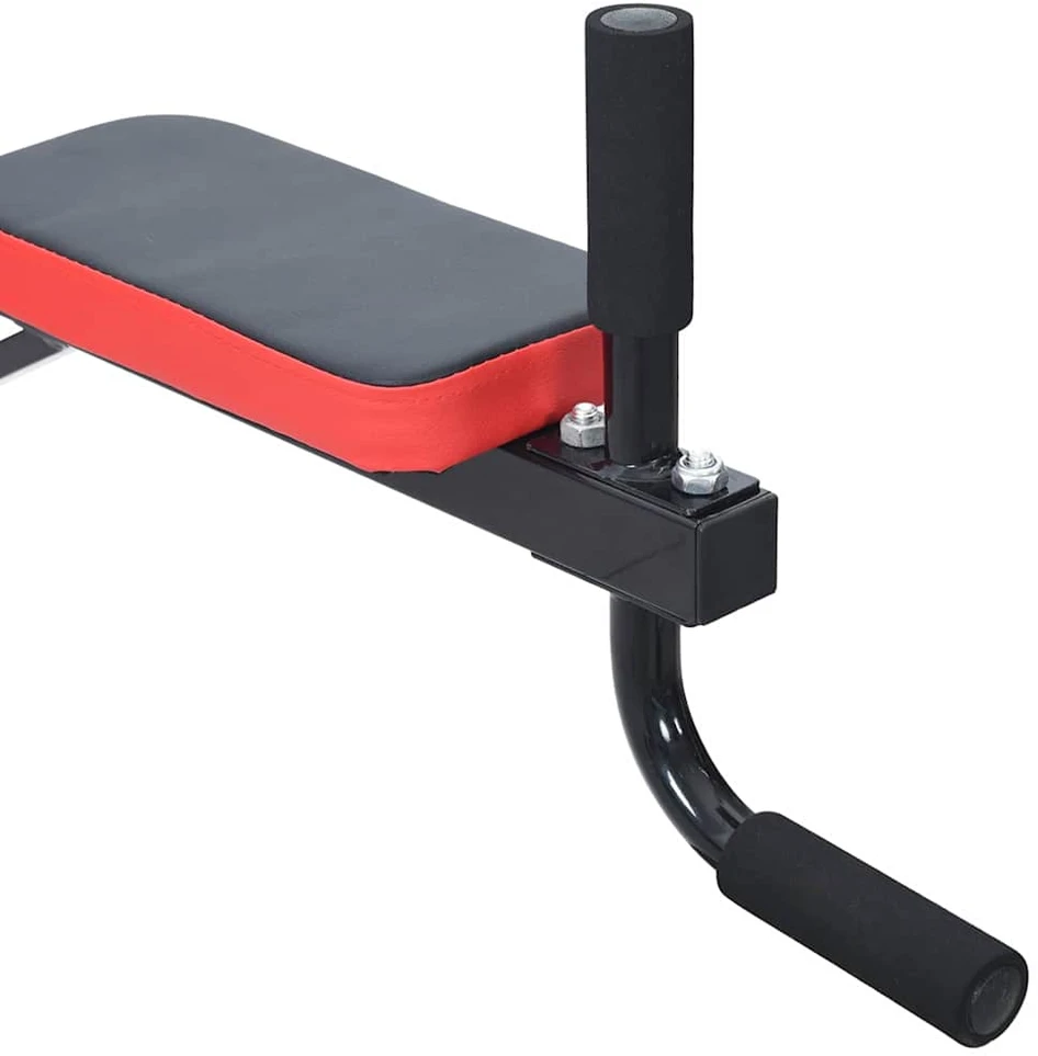 VidaXL Dip stotis Juoda ir raudona 72,5 x 70 x 31 cm