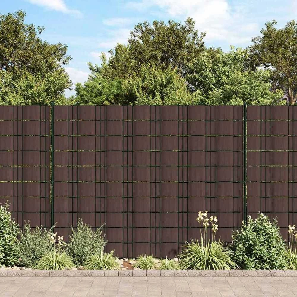 Privatumo juostelės, PVC, 140x0,19 m, rudos