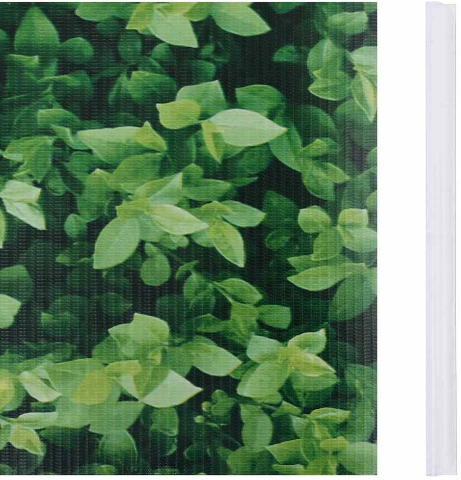 Privatumo suteikianti sodo pertvara, žalia, 70x0,19m, PVC
