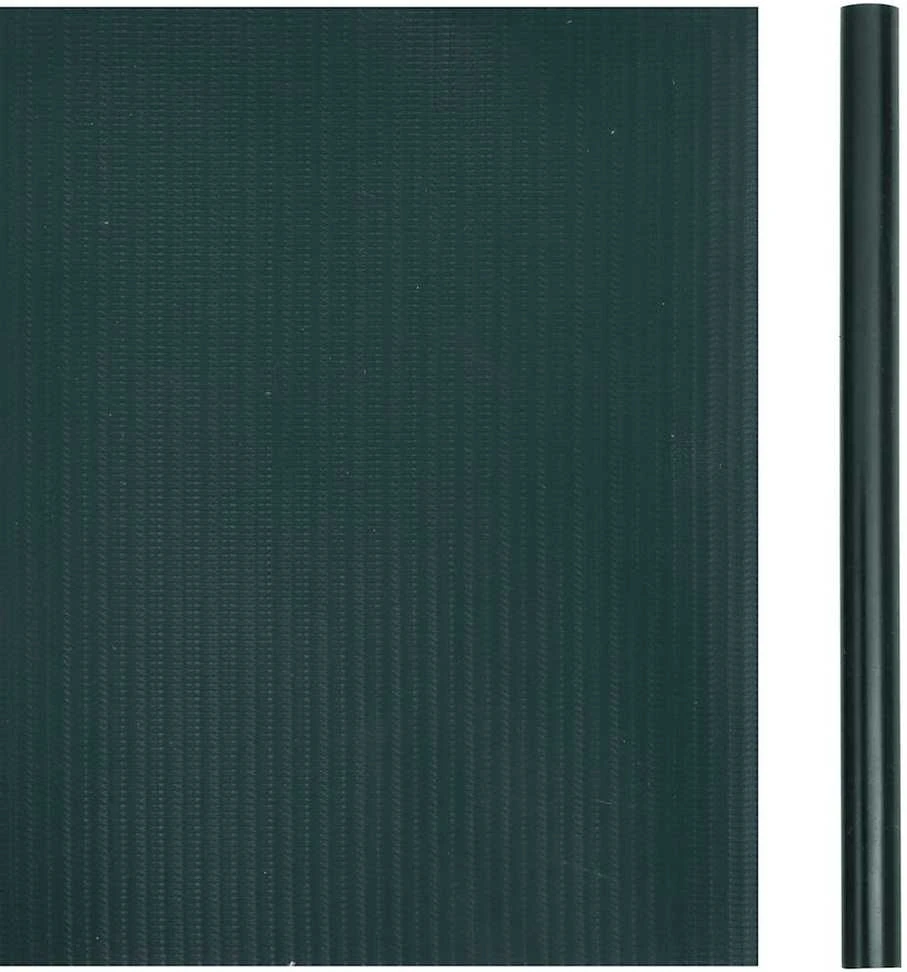 Privatumo suteikianti sodo pertvara, žalia, 35x0,19m, PVC