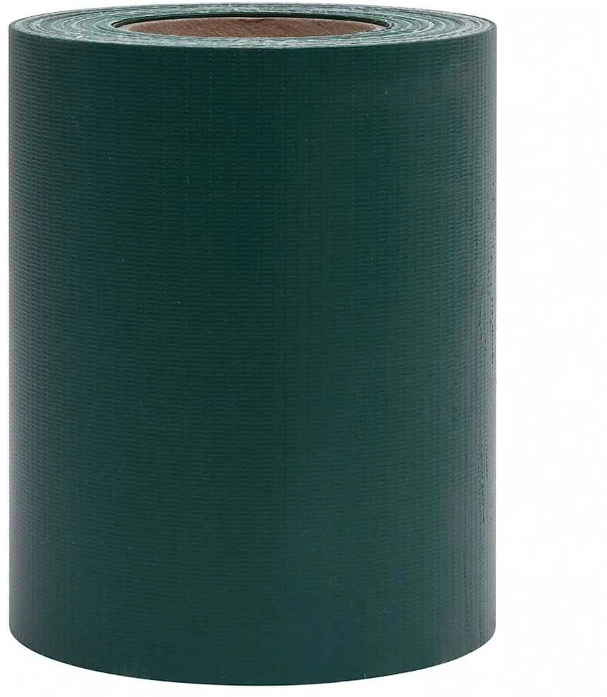 Privatumo suteikianti sodo pertvara, žalia, 35x0,19m, PVC