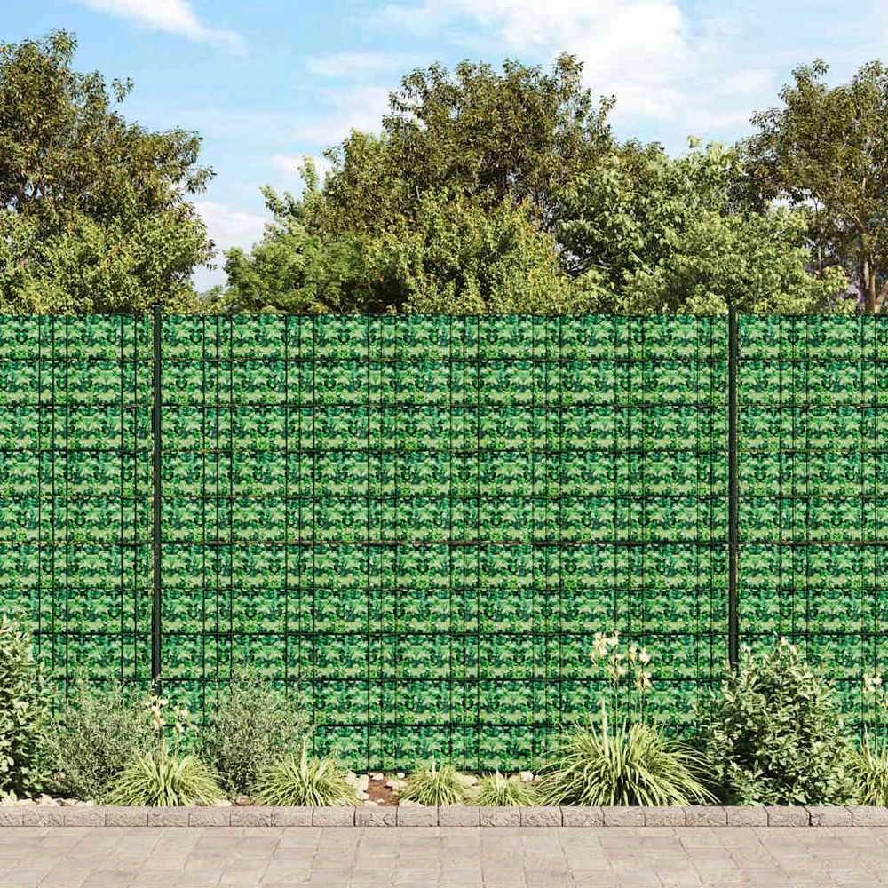 Privatumo suteikianti sodo pertvara, žalia, 70x0,19m, PVC