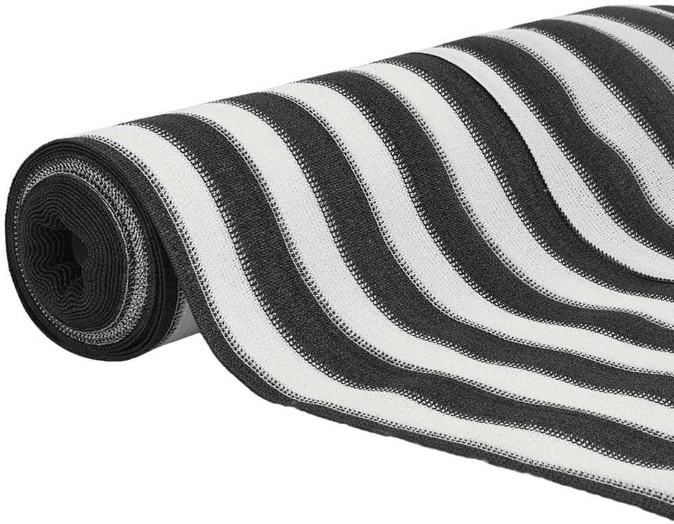 Privatumo suteikiantis tinklelis, antracito ir baltos, 2x10m