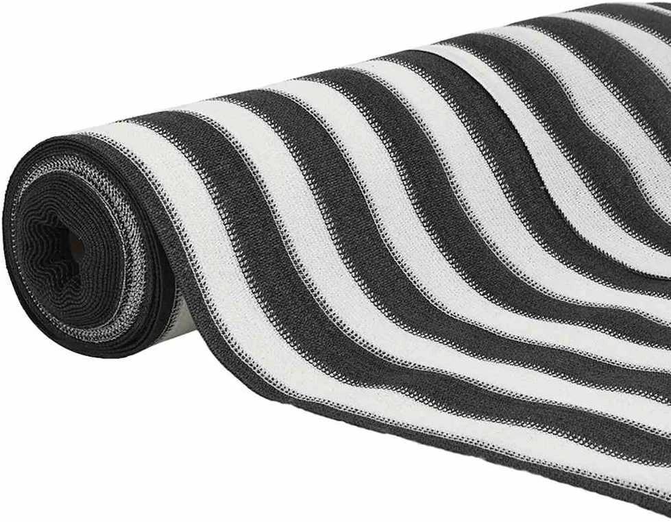Privatumo suteikiantis tinklelis, antracito ir baltos, 2x25m