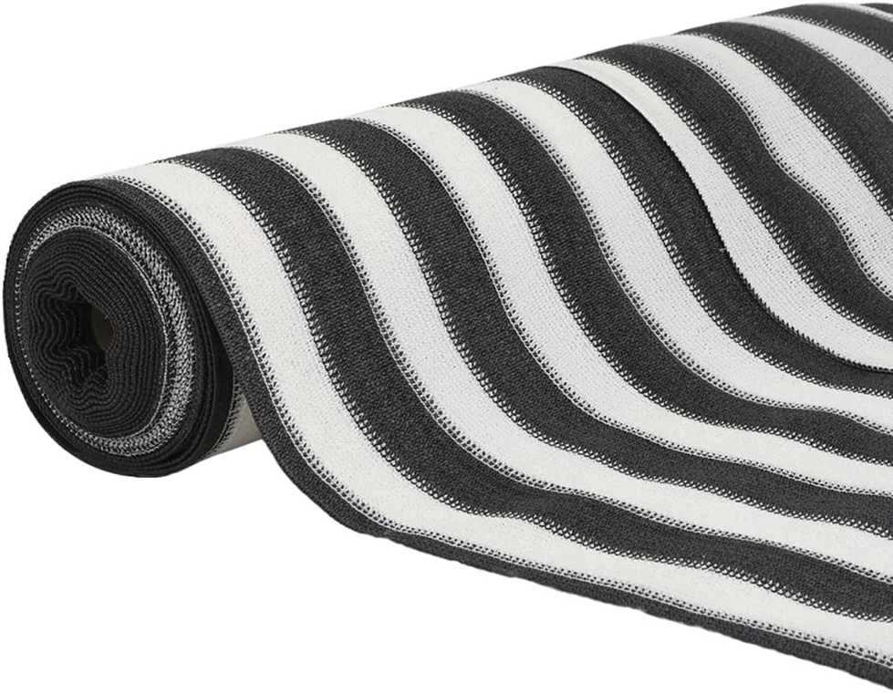 Privatumo suteikiantis tinklelis, antracito/baltas, 1,5x10m