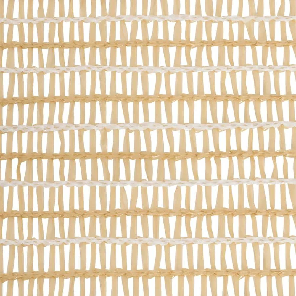 Privatumo suteikiantis tinklelis, smėlio, 1x25m, HDPE, 195g/m²
