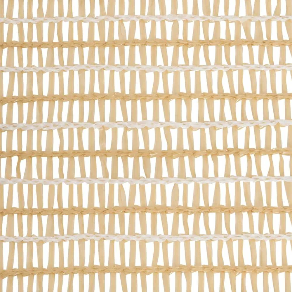 Privatumo suteikiantis tinklelis, smėlio, 1x25m, HDPE, 75g/m²