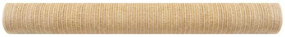 Privatumo suteikiantis tinklelis, smėlio, 1,8x25m, HDPE, 75g/m²