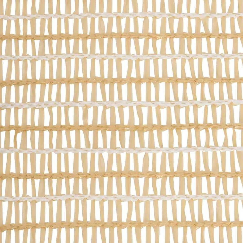 Privatumo suteikiantis tinklelis, smėlio, 1x10m, HDPE, 195 g/m²