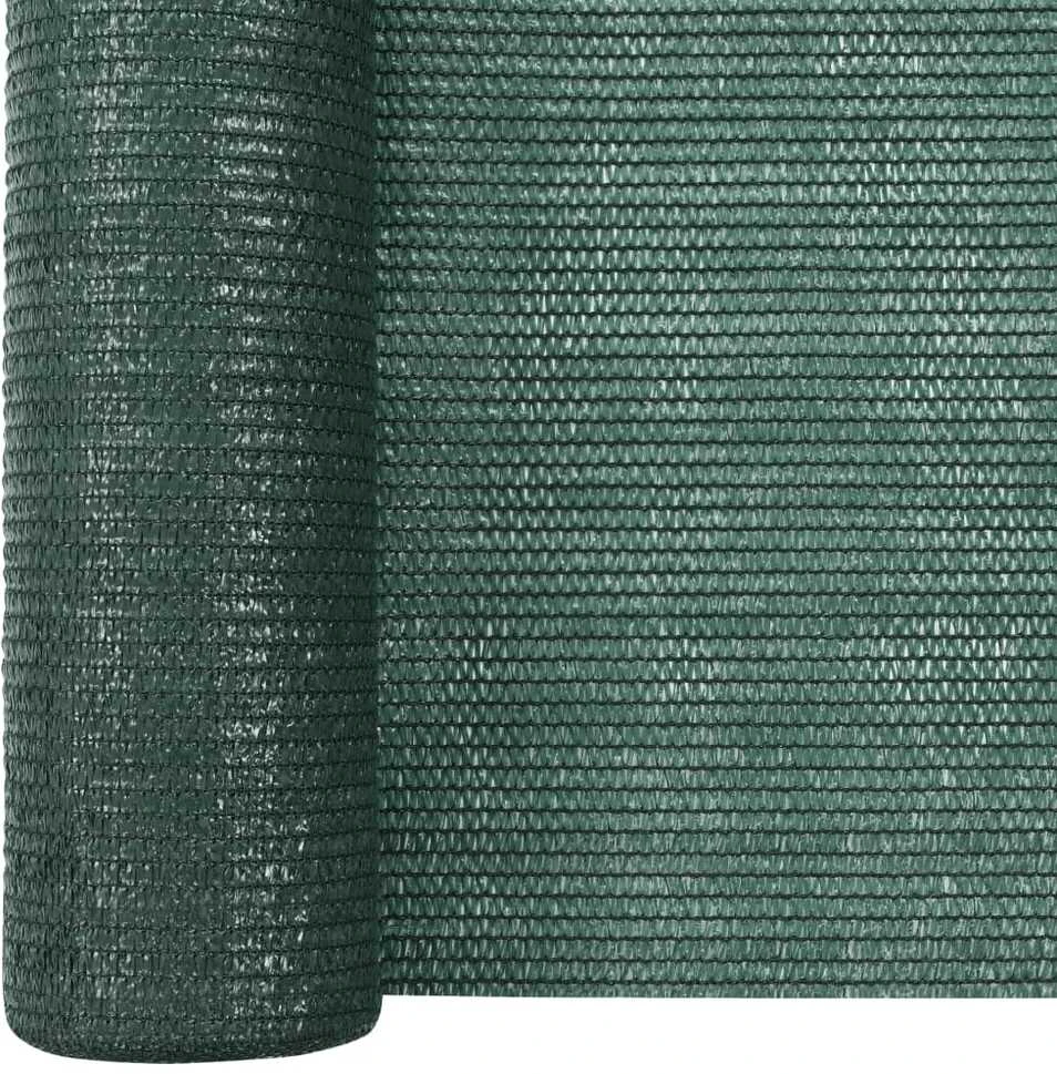 Privatumo suteikiantis tinklelis, žalias, 2x25m, HDPE, 75g/m²