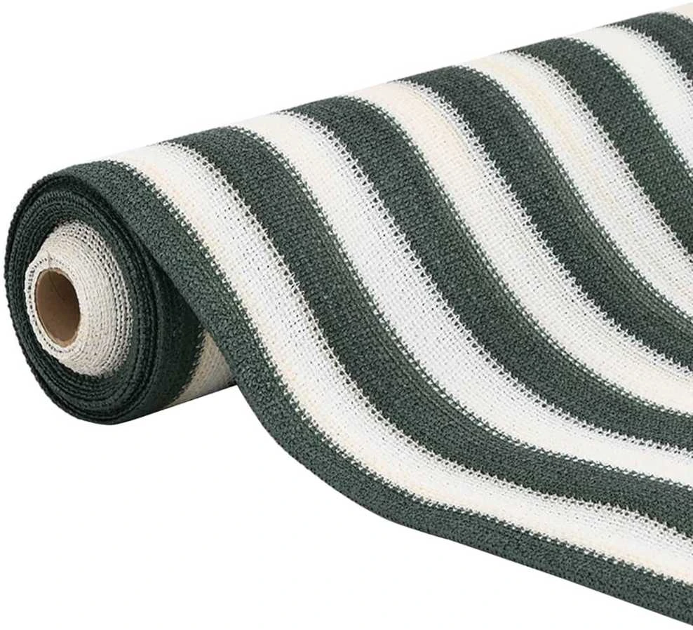 Privatumo suteikiantis tinklelis, žalias/baltas, 2x10m, HDPE