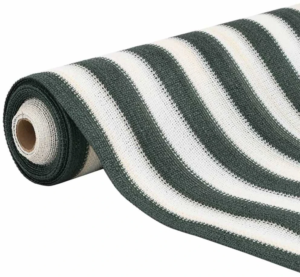 Privatumo suteikiantis tinklelis, žalias/baltas, 1,5x10m, HDPE