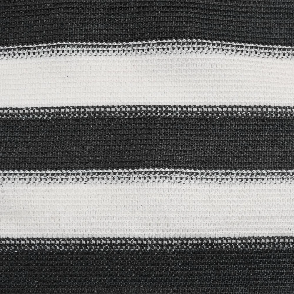 Privatumo užtikrinimas, antracito ir baltos spalvos, 1x10 m, HDPE, 150 g/m²