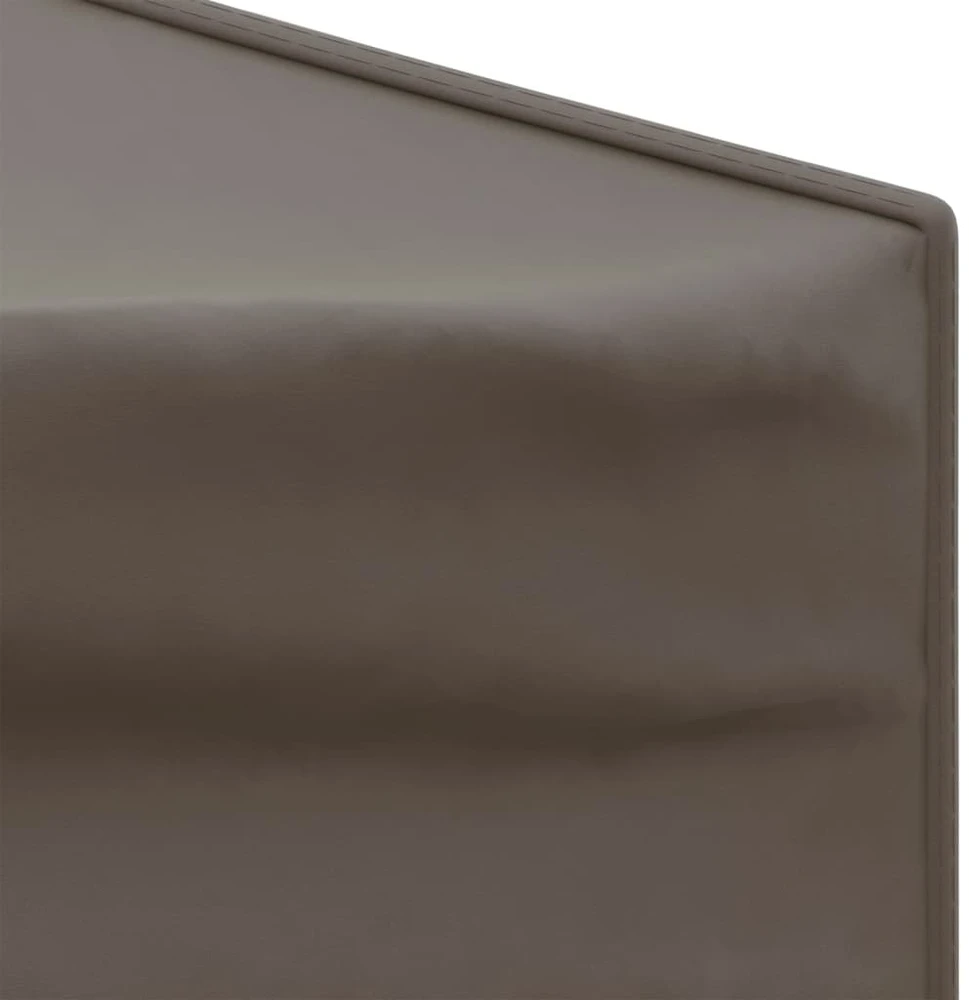 Proginė palapinė su šoninėmis sienomis, taupe, 3x3m