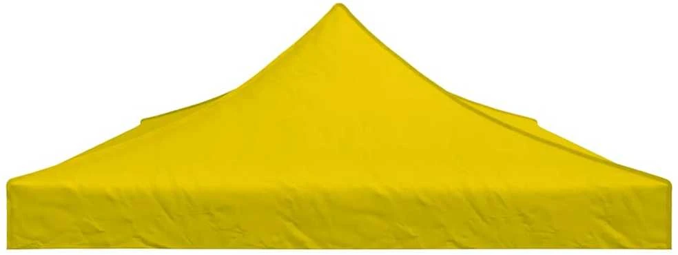 Proginės palapinės stogas, geltonos spalvos, 6x3m, 270 g/m²