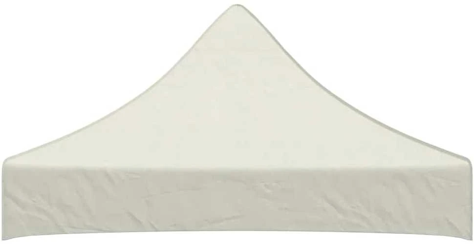 Proginės palapinės stogas, kreminės spalvos, 2x2m, 270 g/m²