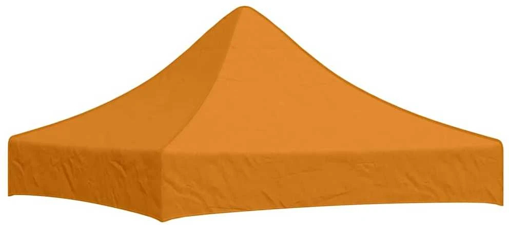 Proginės palapinės stogas, oranžinės spalvos, 2x2m, 270 g/m²