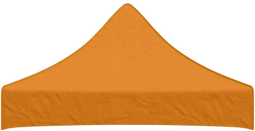 Proginės palapinės stogas, oranžinės spalvos, 2x2m, 270 g/m²