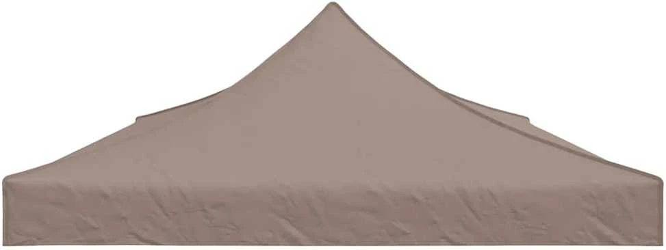 Proginės palapinės stogas, taupe spalvos, 6x3m, 270 g/m²