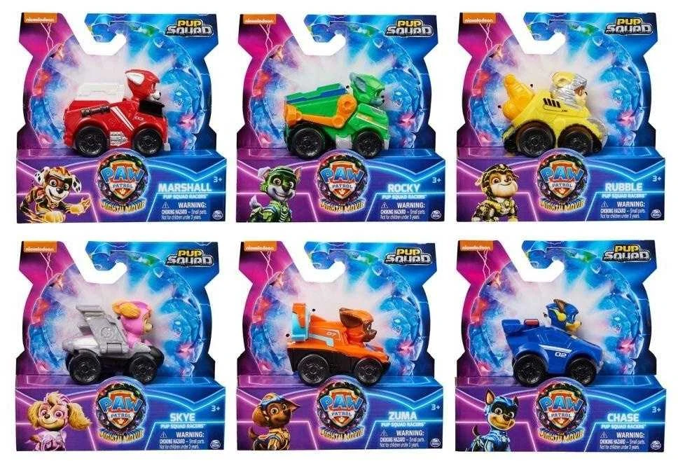 Spin Master PAW PATROL žaislinė mašinėlė  PupSquad Racers, 6067086