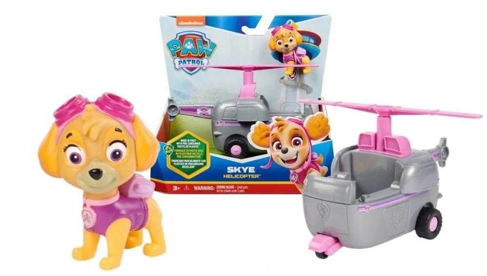 Spin Master PAW PATROL transporto priemonė Basic Sustainable Skye, 6071211
