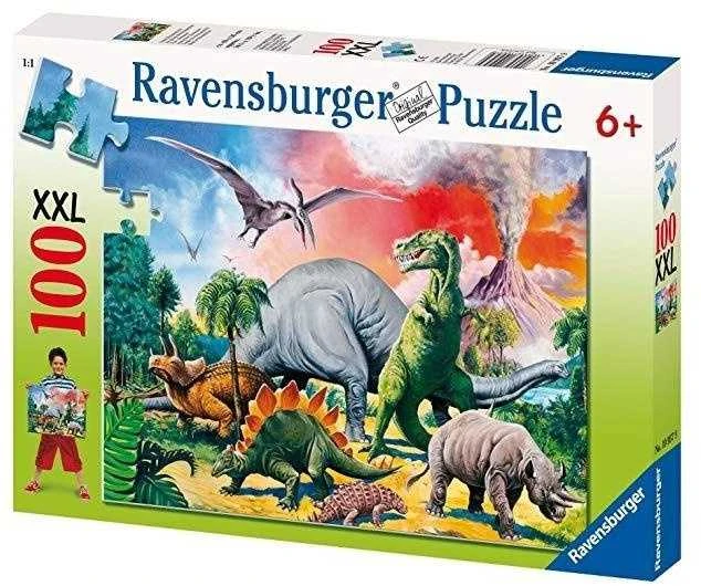 Ravensburger Dėlionė 100 vnt. - Dinozaurai