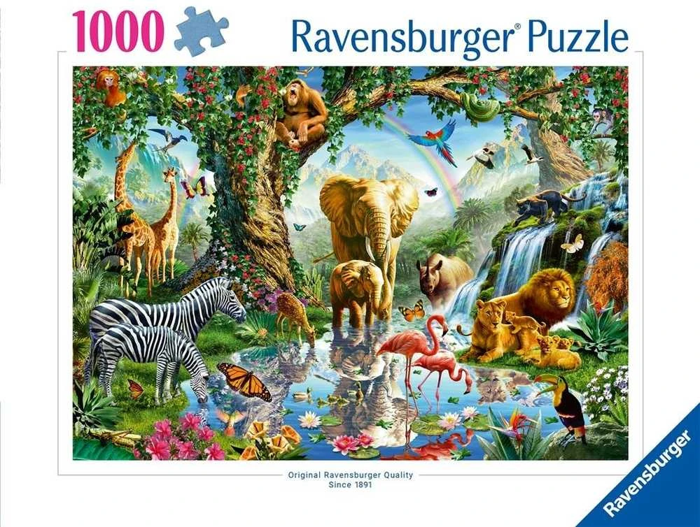 Ravensburger Dėlionė 1000 vnt. - Džiunglės