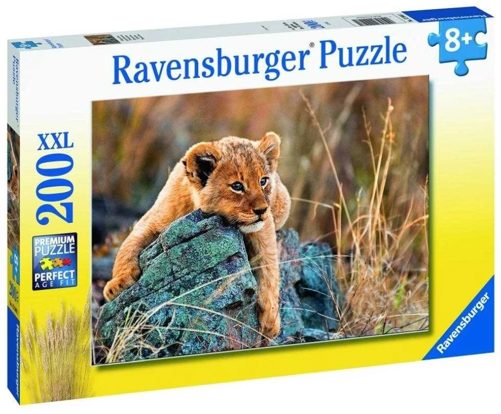 Ravensburger XXL Dėlionė 200 vnt. - Mažasis liūtukas