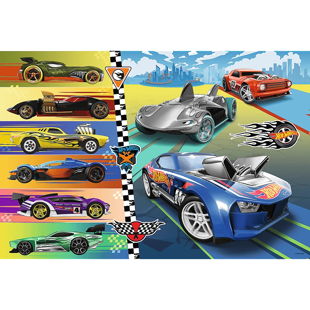 Trefl Dėlionė 24 vnt. - Hot Wheels