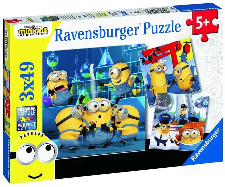 Ravensburger Dėlionė 3x49 vnt. - Pakalikai 2