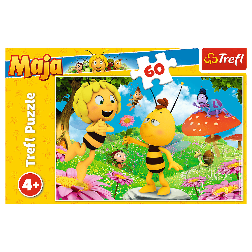 Trefl Dėlionė 60 vnt. - Bitutės