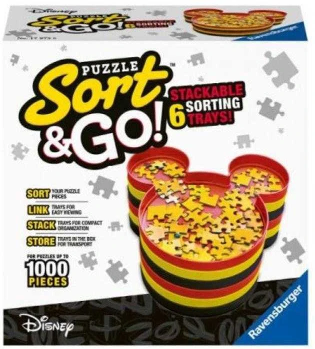 Dėlionė Ravensburger Puzzle Sorter Mickey's Sort&Go!
