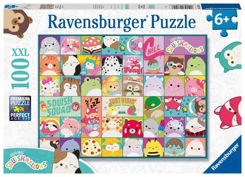 Ravensburger Dėlionė 100 vnt. - Squishmallows