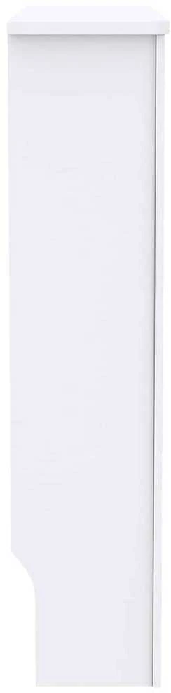 Radiatoriaus dangtis 2 pcs Balta 78x19x81,5cm Apdirbta mediena 3403241