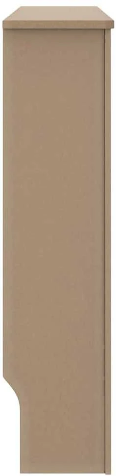 Radiatoriaus dangtis 2 pcs Ruda 152x19x81,5cm Apdirbta mediena 3403233