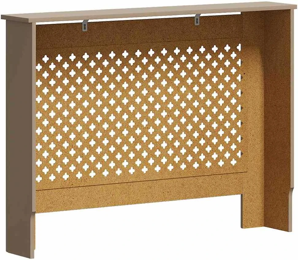 Radiatoriaus uždangalas, 112x19x81,5cm, MDF