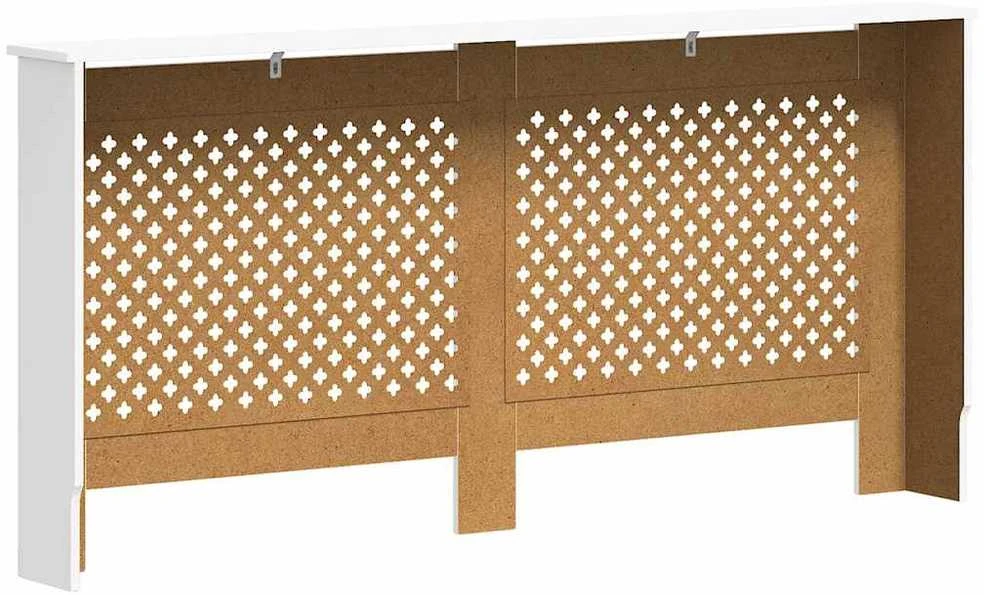 Radiatoriaus uždangalas, baltos sp., 172x19x81,5cm, MDF