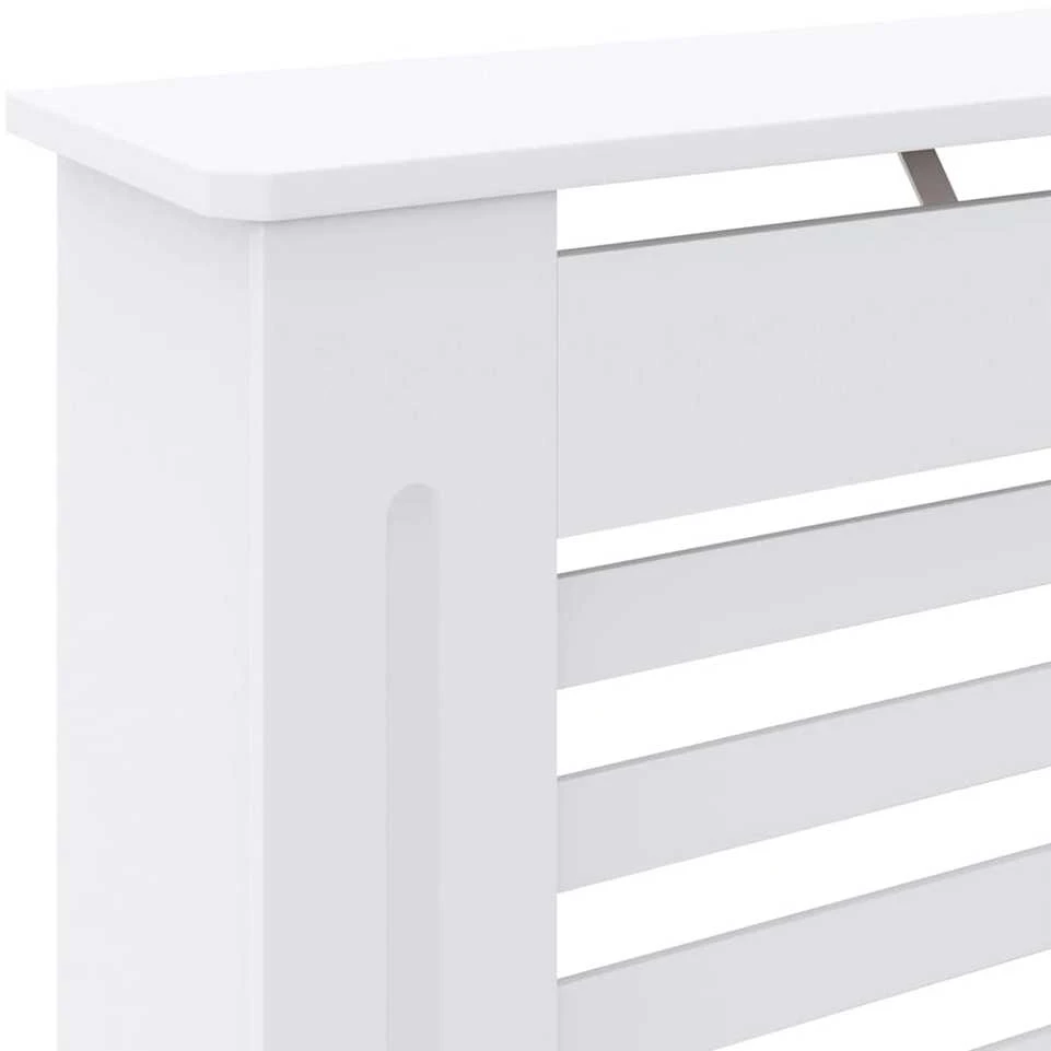 Radiatoriaus uždangalas, baltos spalvos, 78cm, MDF