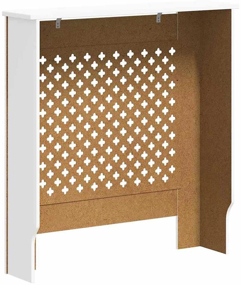 Radiatoriaus uždangalas, baltos spalvos, 78cm, MDF