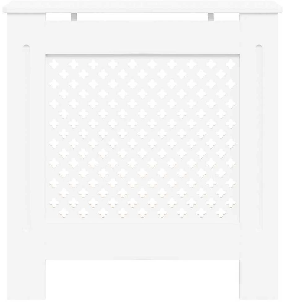 Radiatoriaus uždangalas, baltos spalvos, 78cm, MDF