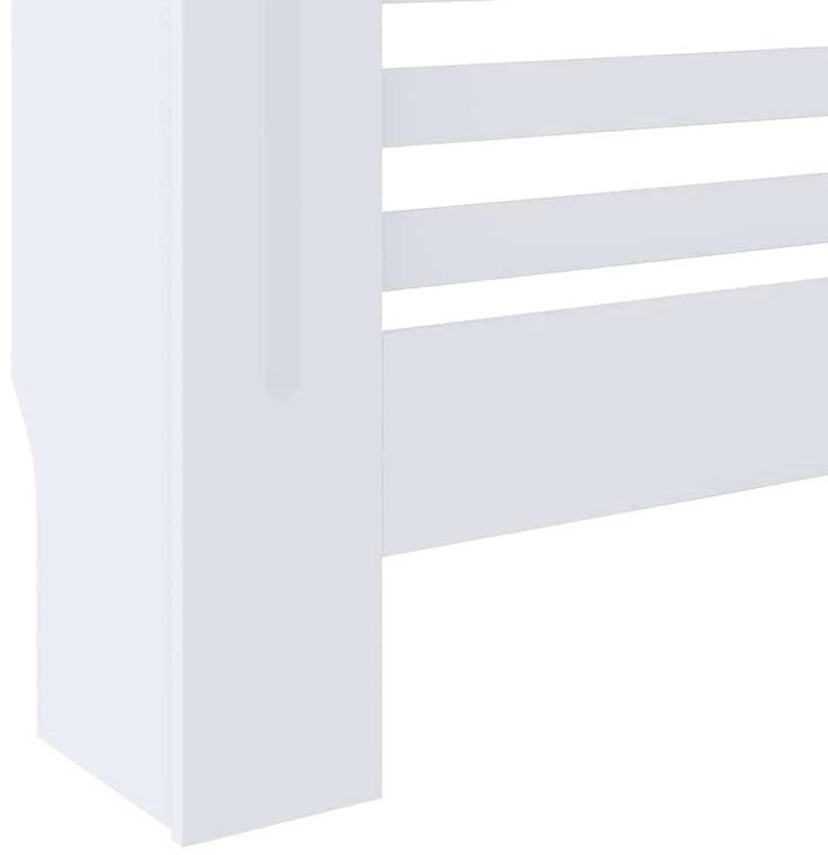 Radiatoriaus uždangalas, baltos spalvos, 78cm, MDF
