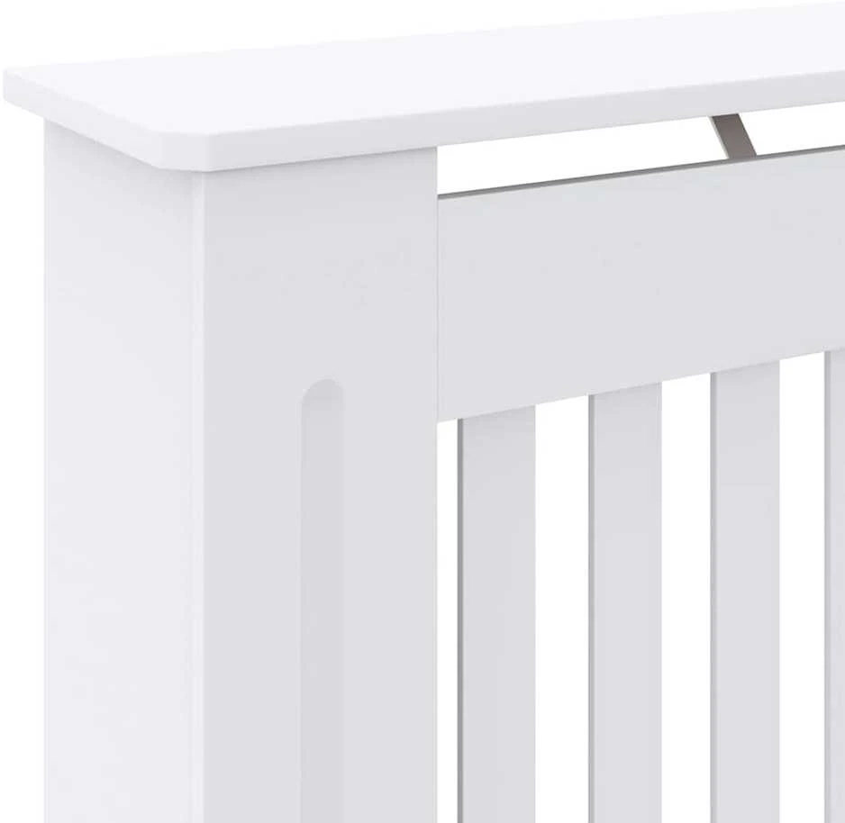 Radiatoriaus uždangalas, baltos spalvos, 78cm, MDF