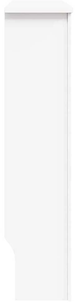 Radiatoriaus uždangalas, baltos spalvos, 78cm, MDF