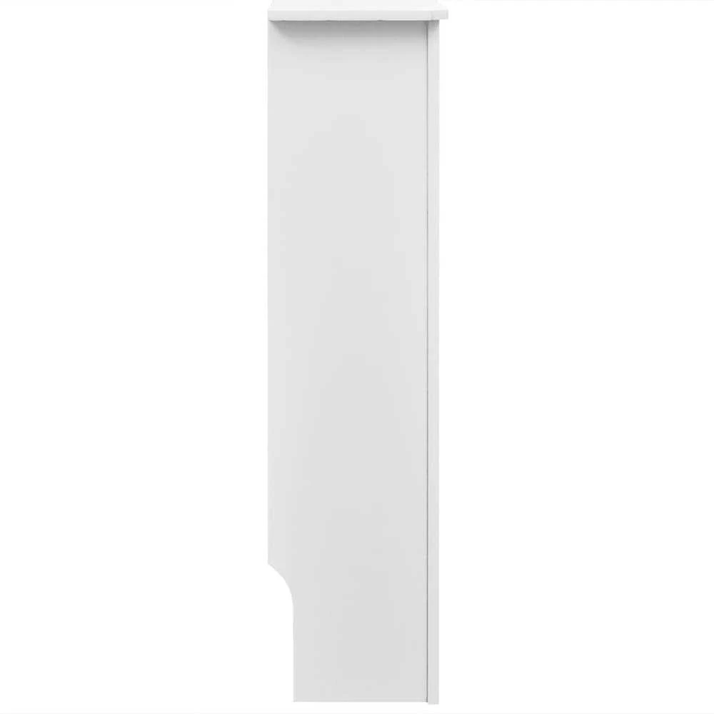 Radiatorių uždangalai, 2vnt., balti, 112cm, MDF