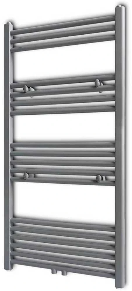 Radiatorius/rankšluosčių džiovykla voniai, pilkas, 600x1160mm