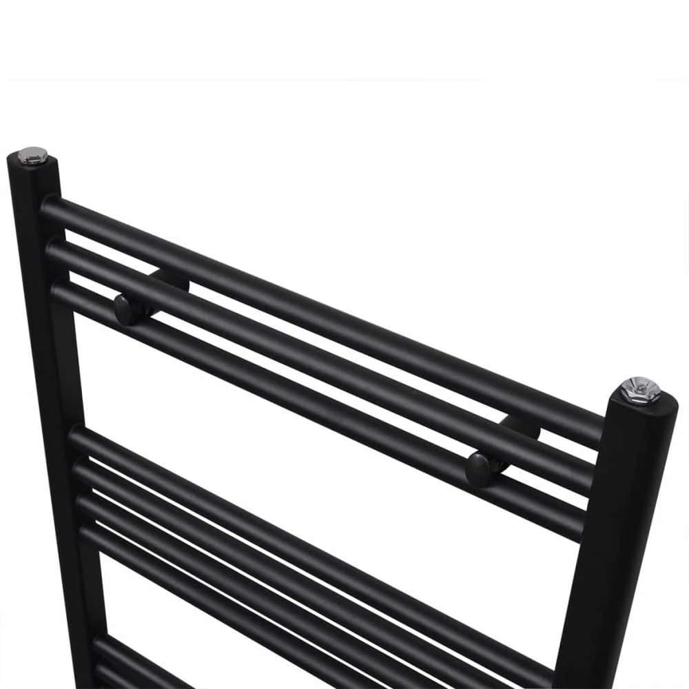 Radiatorius/rankšluosčių džiovykla voniai, juodas, 500x1160mm
