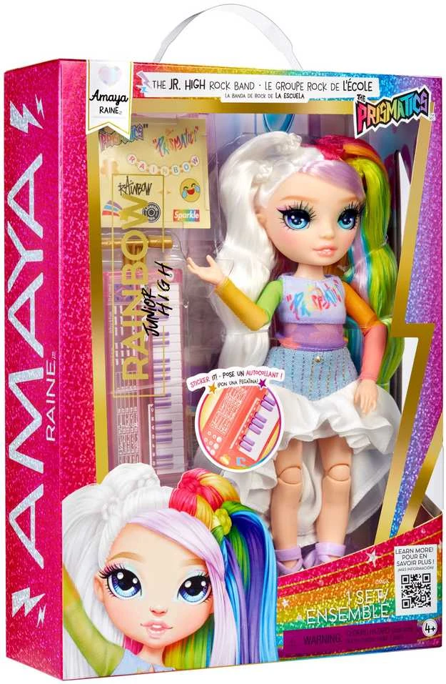 Rainbow High Jr High Rockband lėlė – Amaya (565772/3)