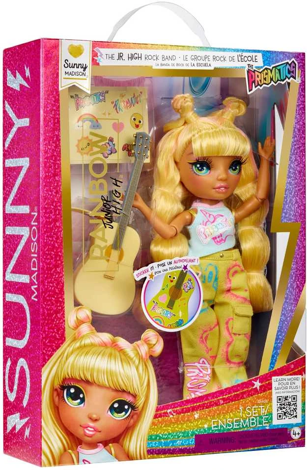 Rainbow High Jr High Rockband lėlė – Sunny (565628/3)