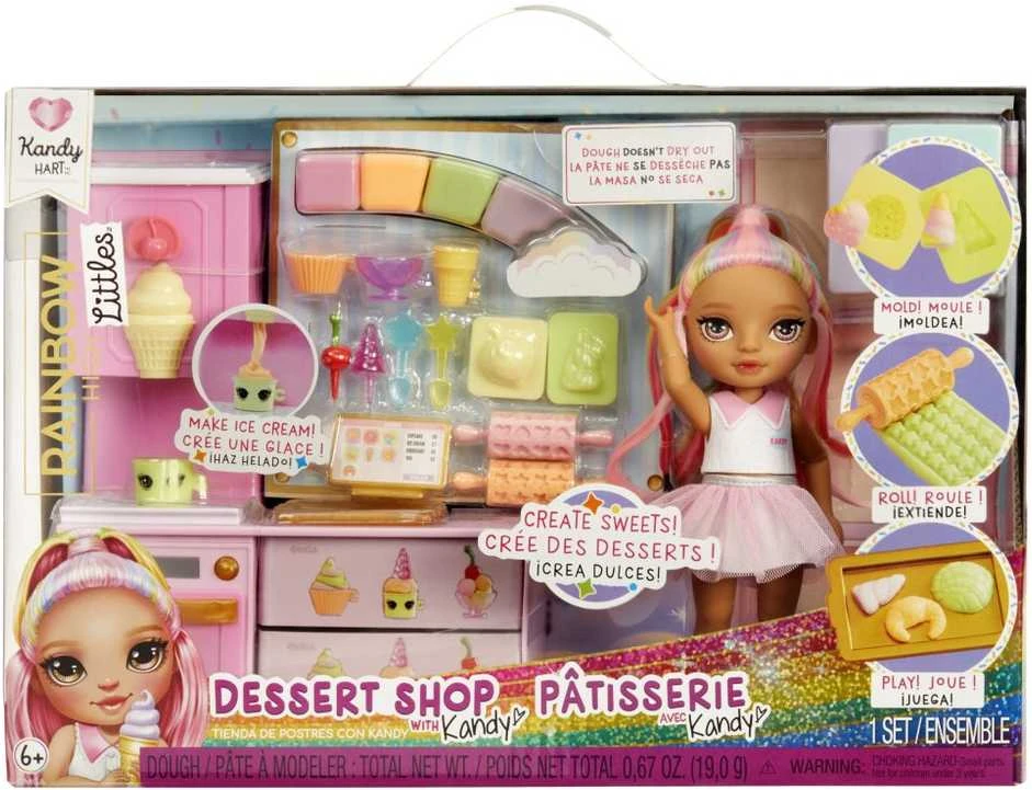MGA Rainbow High mažoji deserto parduotuvė su Kandy žaidimų rinkiniu 522058-EUC