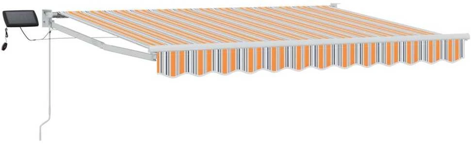 Rankinė ištraukiama markizė su LED 3 x 2,5 m